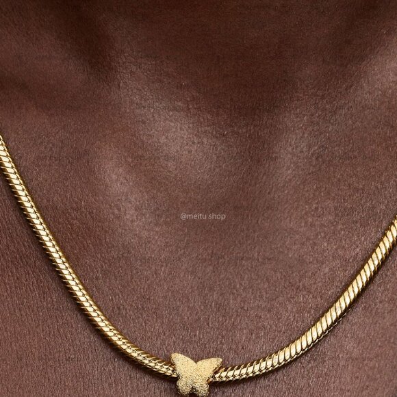 Pandora Textured Butterfly Mini Charm|Pendant - Picture 2 of 2